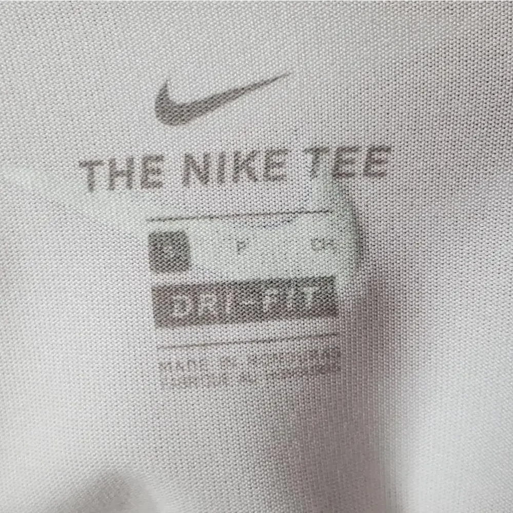 Nike Dri-Fit The Nike Tee Training Tank Top White Size Small Fast Bold Beautiful